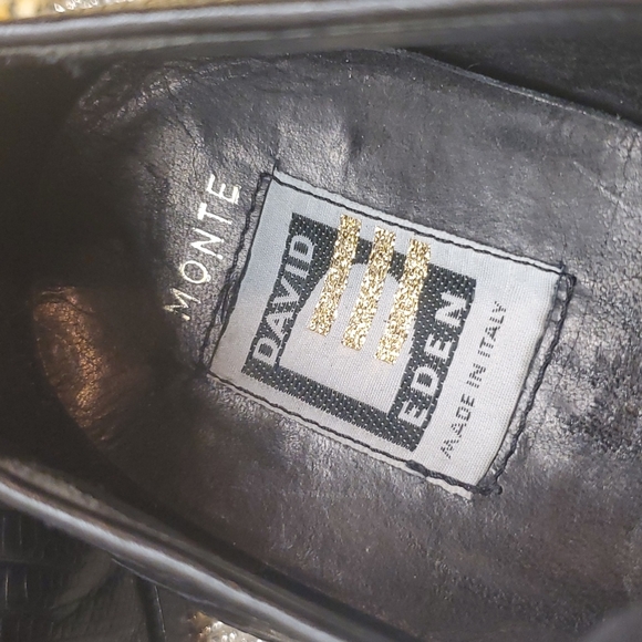 SOLD!! DAVID EDEN Genuine Croc Lace Ups - Size 11 - Picture 7 of 10